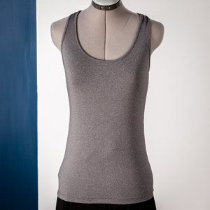 Gray Stretch Tank Top